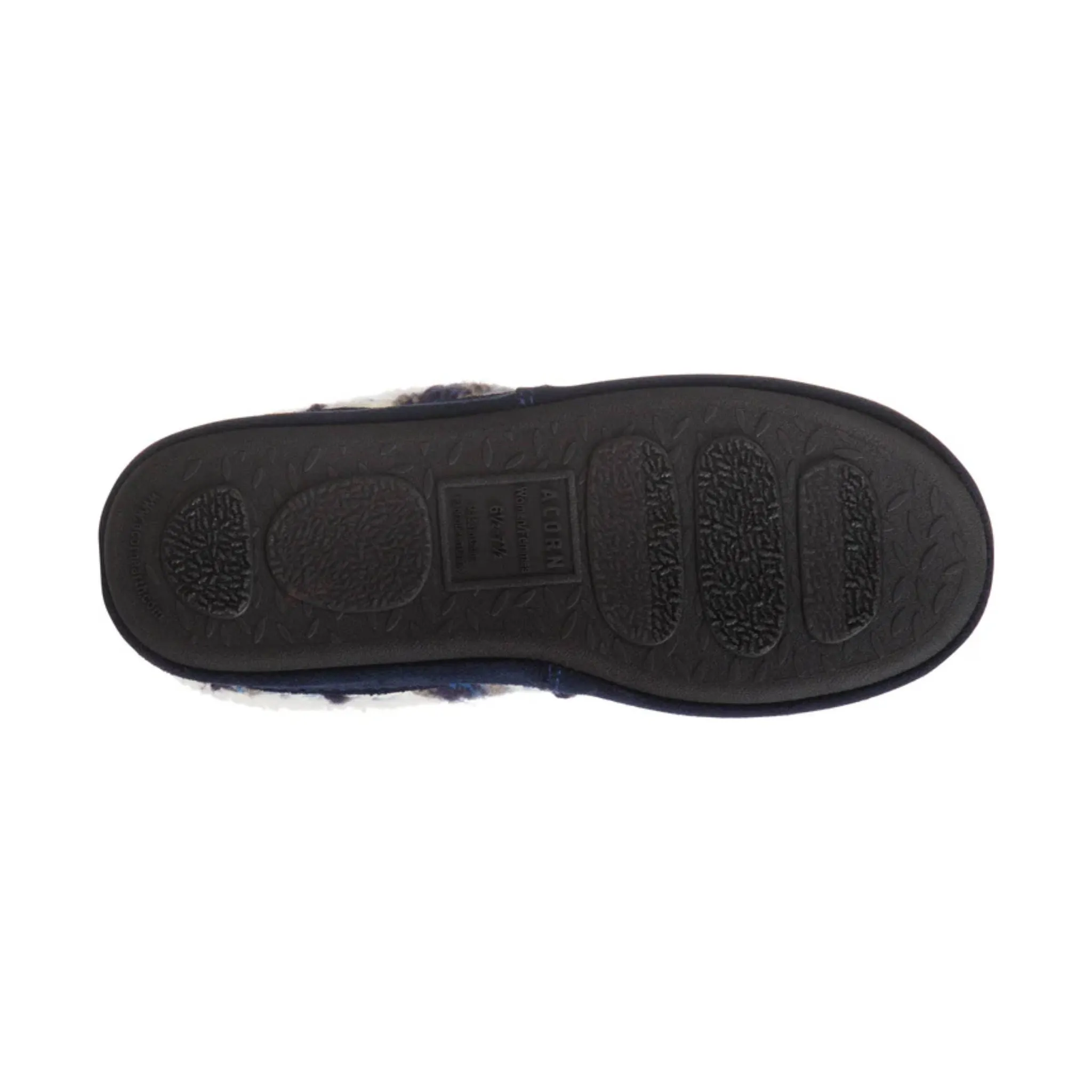 Acorn Women's Hoodback Slipper - Navy/Blue FINAL SALE