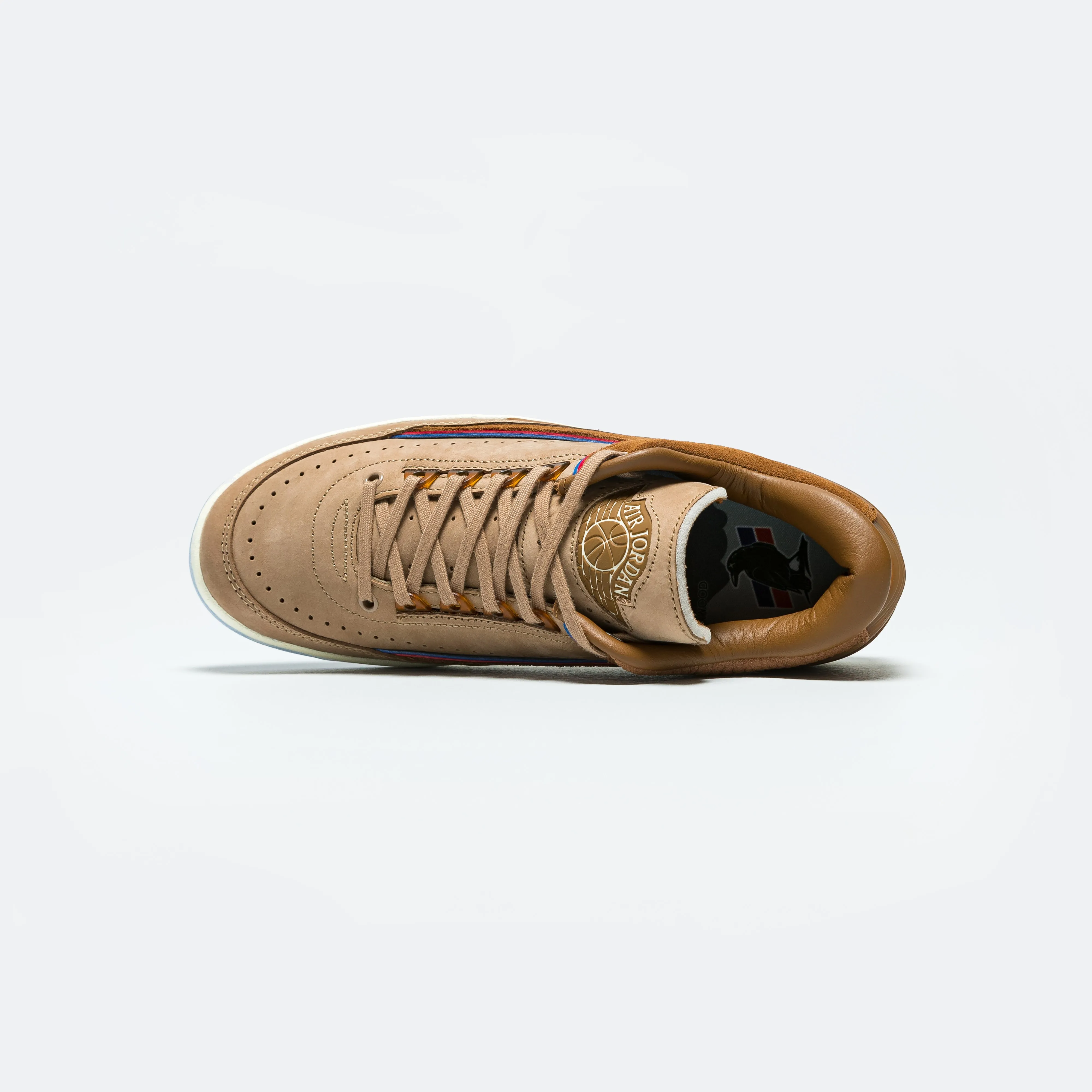 Air Jordan 2 Retro Low × Two 18 - Rocky Tan/British Tan