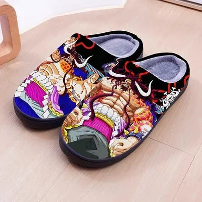 Anime Luffy Zoro Chopper Hancock slippers