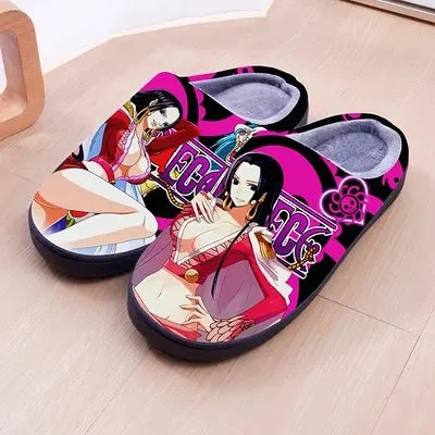 Anime Luffy Zoro Chopper Hancock slippers