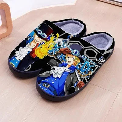 Anime Luffy Zoro Chopper Hancock slippers