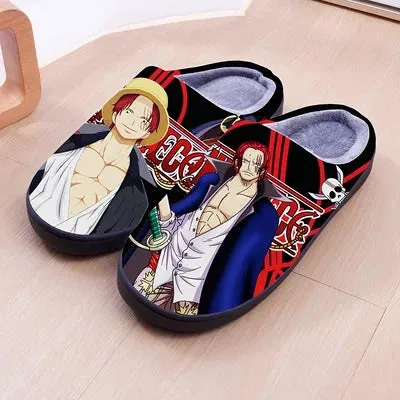 Anime Luffy Zoro Chopper Hancock slippers