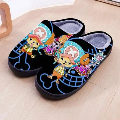 Anime Luffy Zoro Chopper Hancock slippers