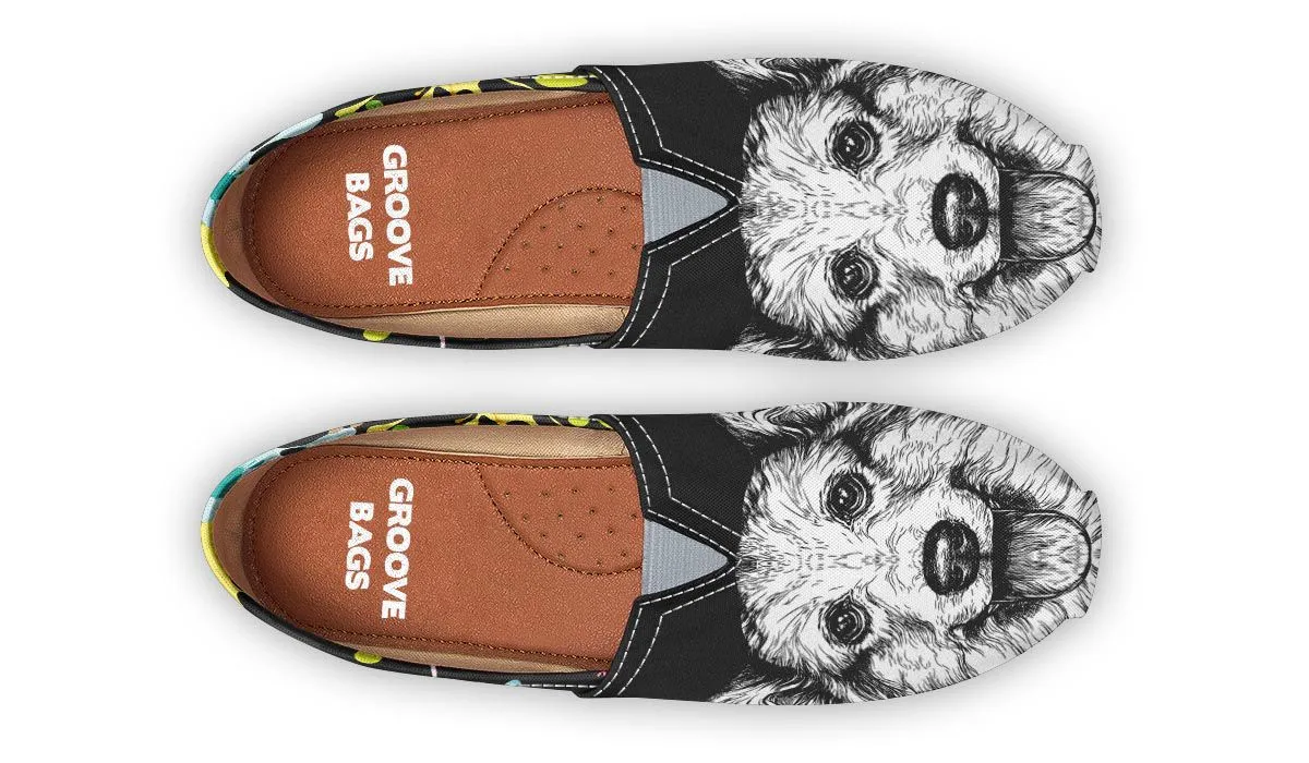 Artsy Corgi Casual Shoes