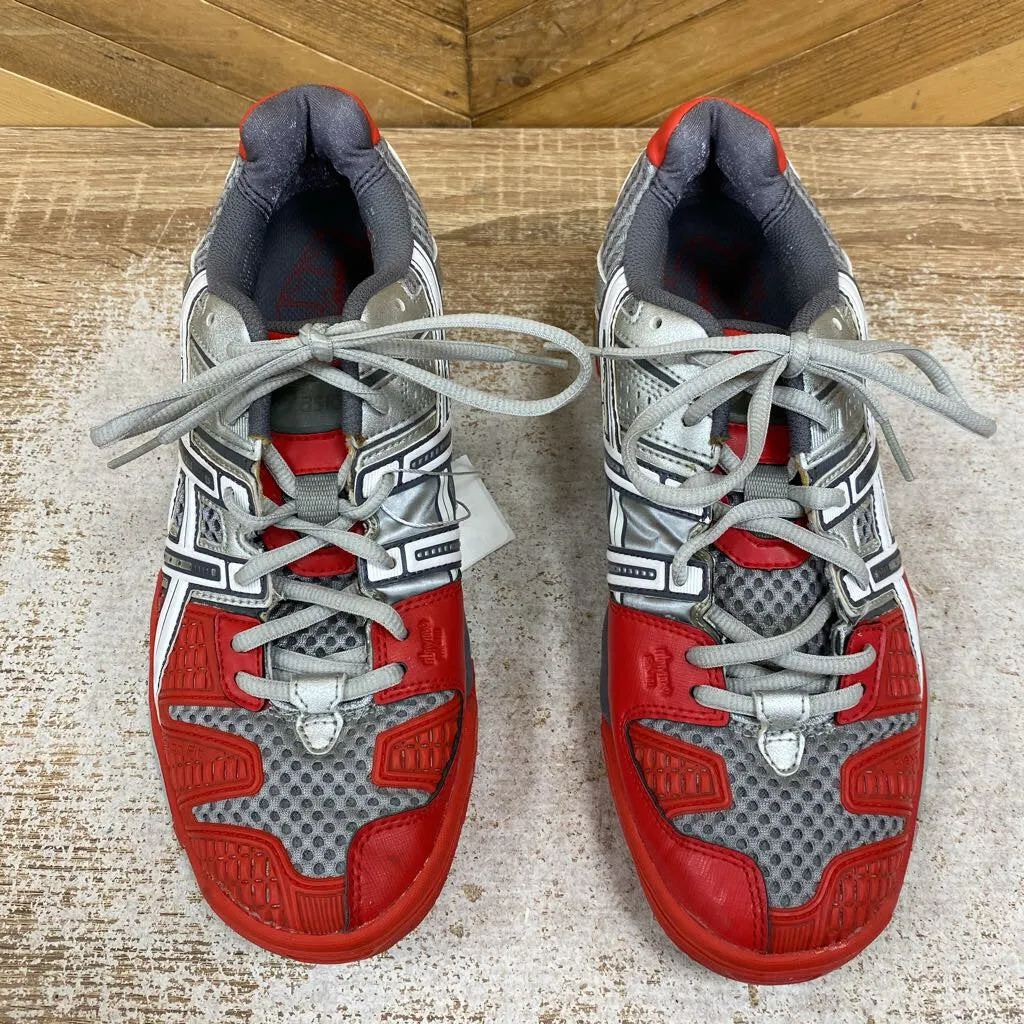 Asics - Gel blast shoes - MSRP $110: Red/Grey-women-8.5W