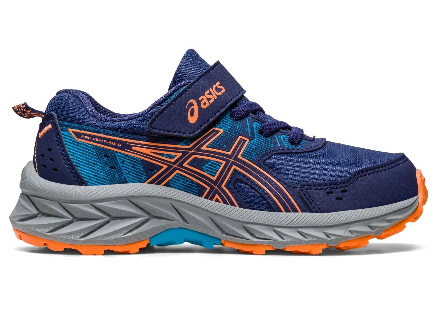 Asics Kids Gel Venture 9 PS - Indigo Blue/Sun Peach