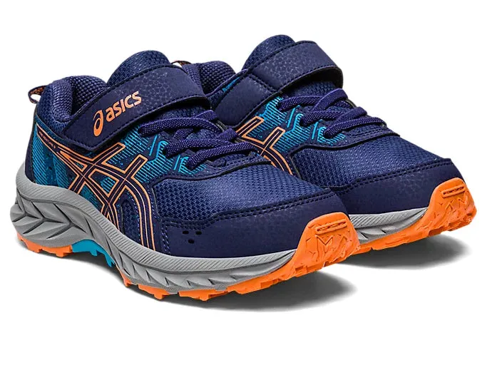 Asics Kids Gel Venture 9 PS - Indigo Blue/Sun Peach