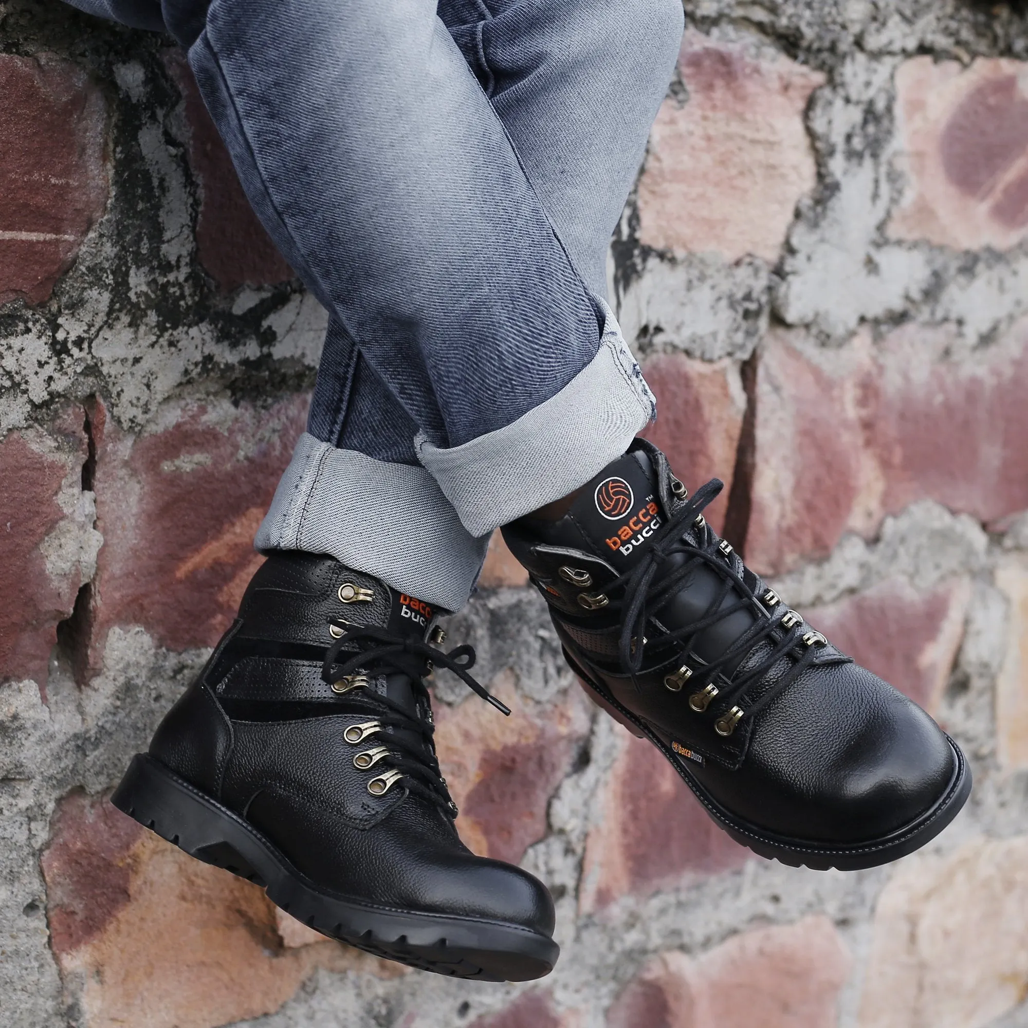 Bacca Bucci Steel Toe Boots