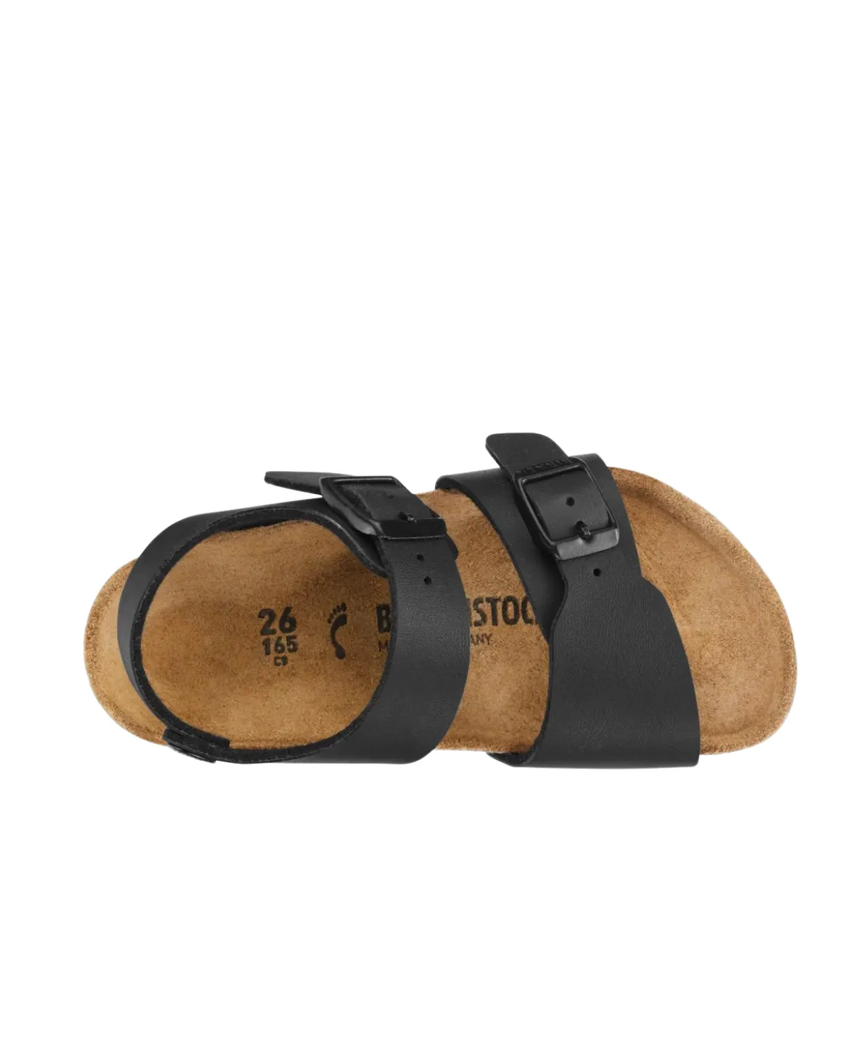 Birkenstock Kids New York Birko-Flor Black Sandals