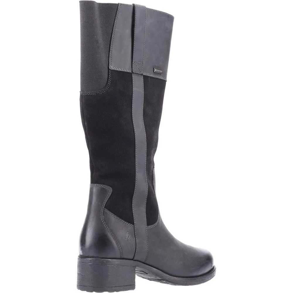 Black Samara Calf Boots