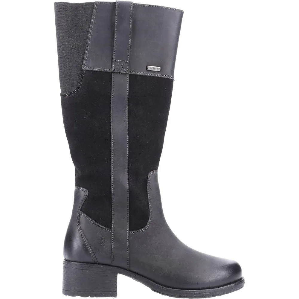 Black Samara Calf Boots