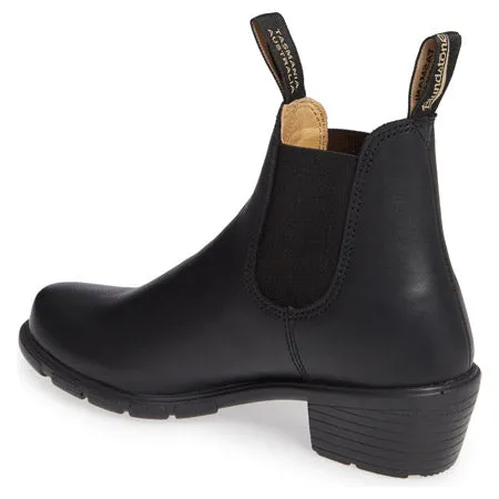 BLUNDSTONE 1671 HEELED BOOT BLACK - WOMENS