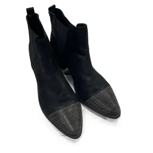 Boots Ankle Heels By Report In Black, Size: 10