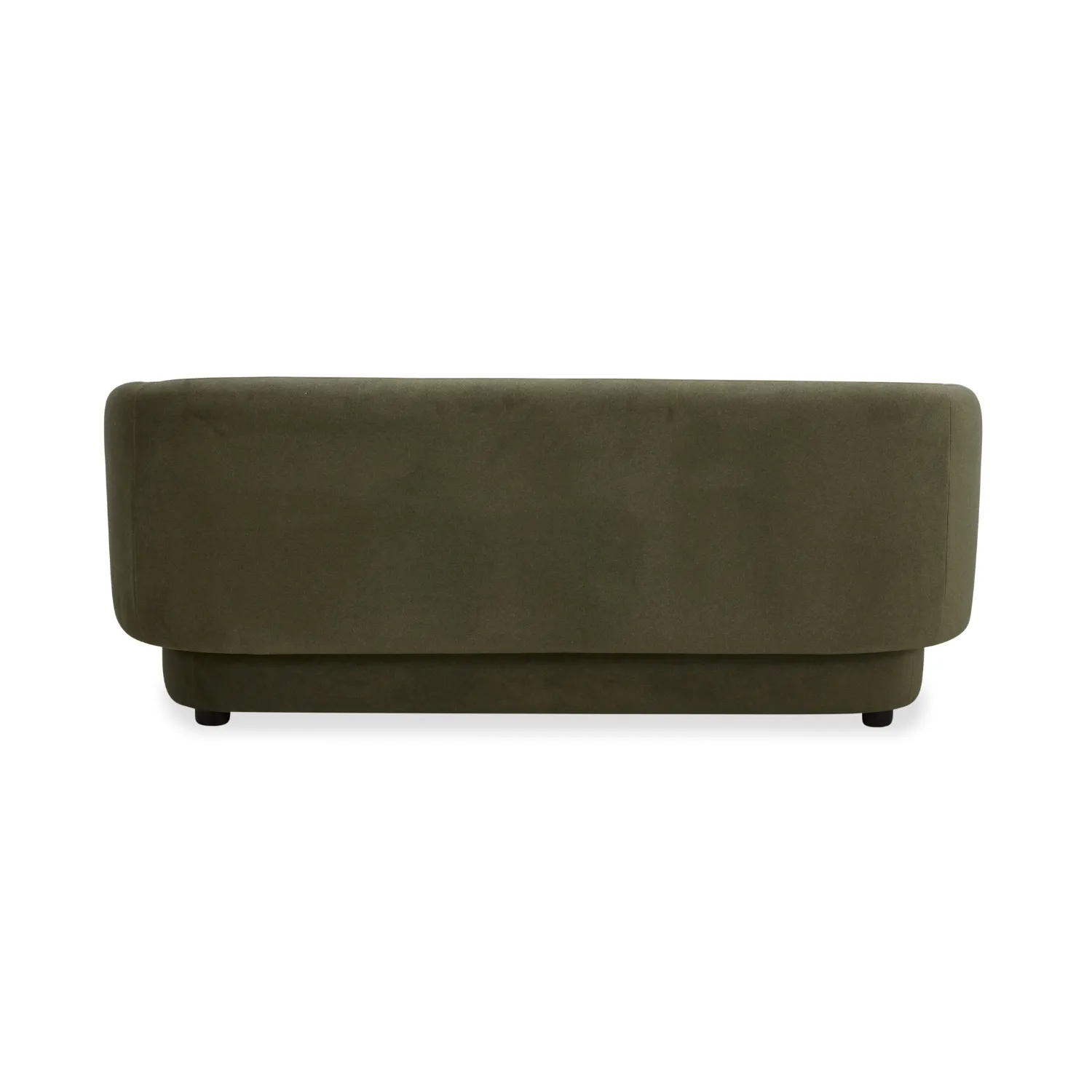 Capri Velvet Forest Storage Bench Ottoman