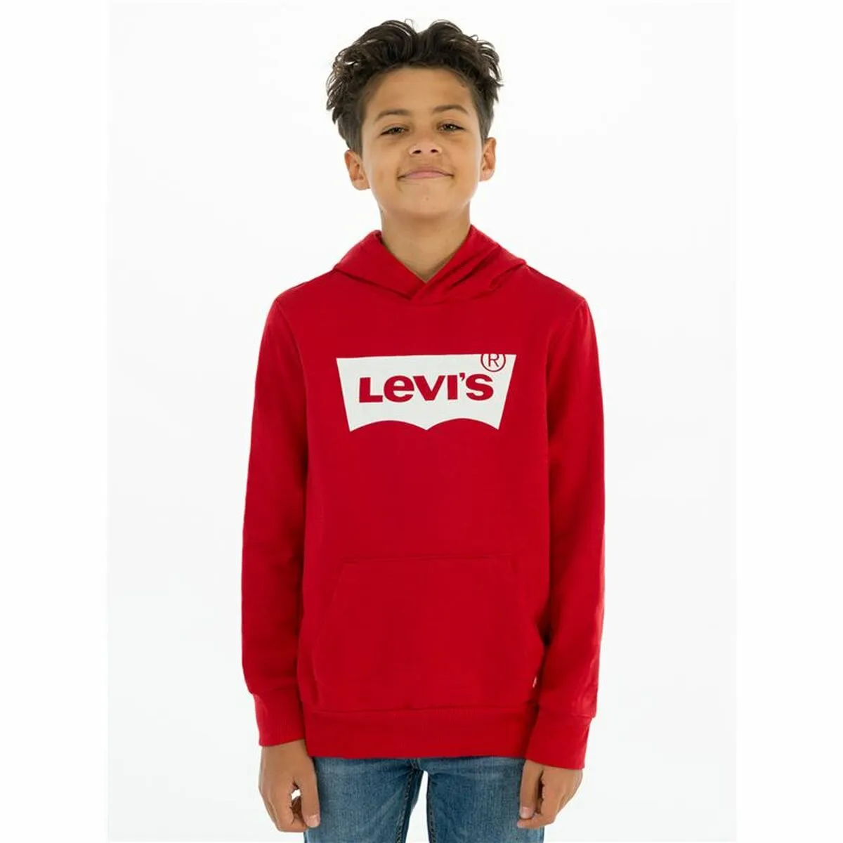 Children’s Sweatshirt Levi's Batwing Screenprint Red