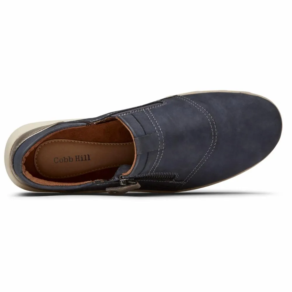 Cobb Hill AMALIE ZIPPER SLIPON DENIM PERF