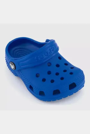 CROCS - toddler classic clogs - blue bolt