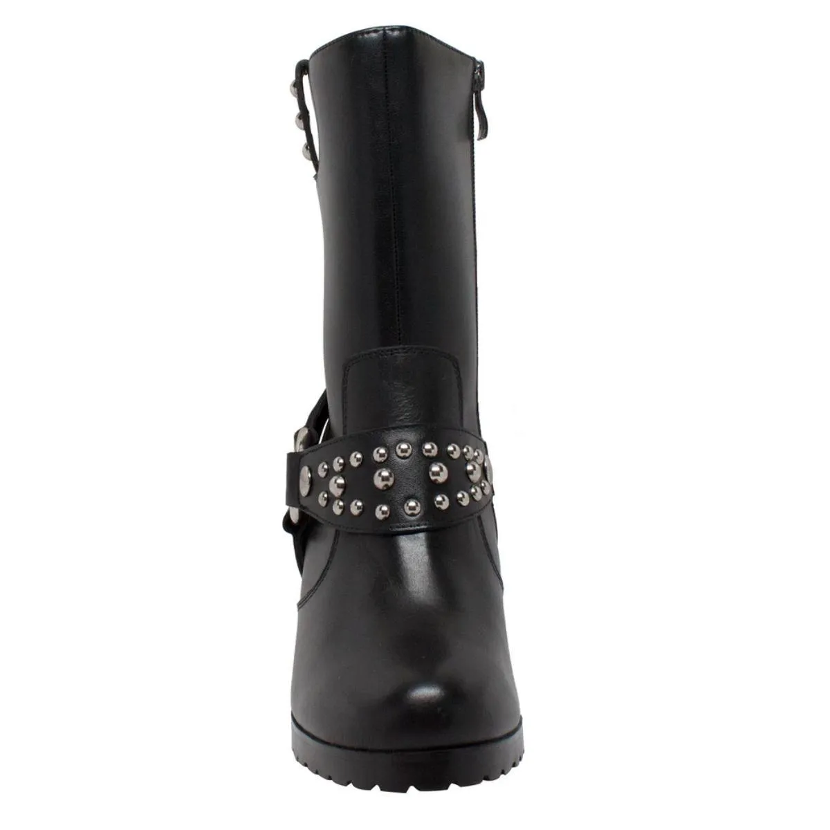 Daniel Smart Heeled Boots with Studs