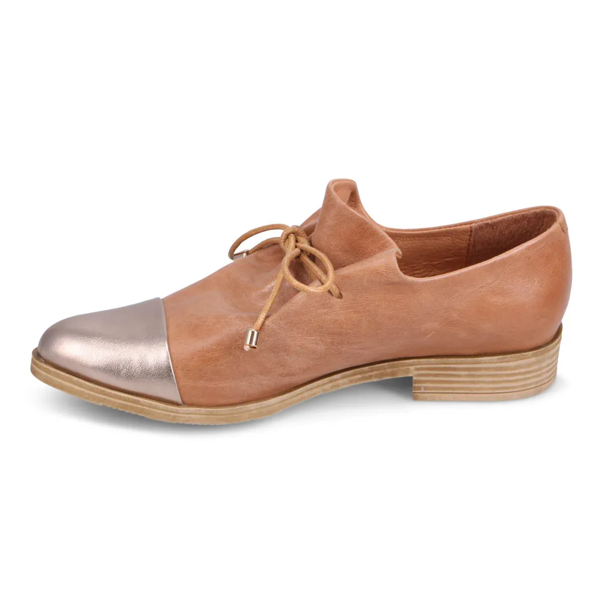 Django & Juliette KOTTY Loafer in Champagne-Tan Leather