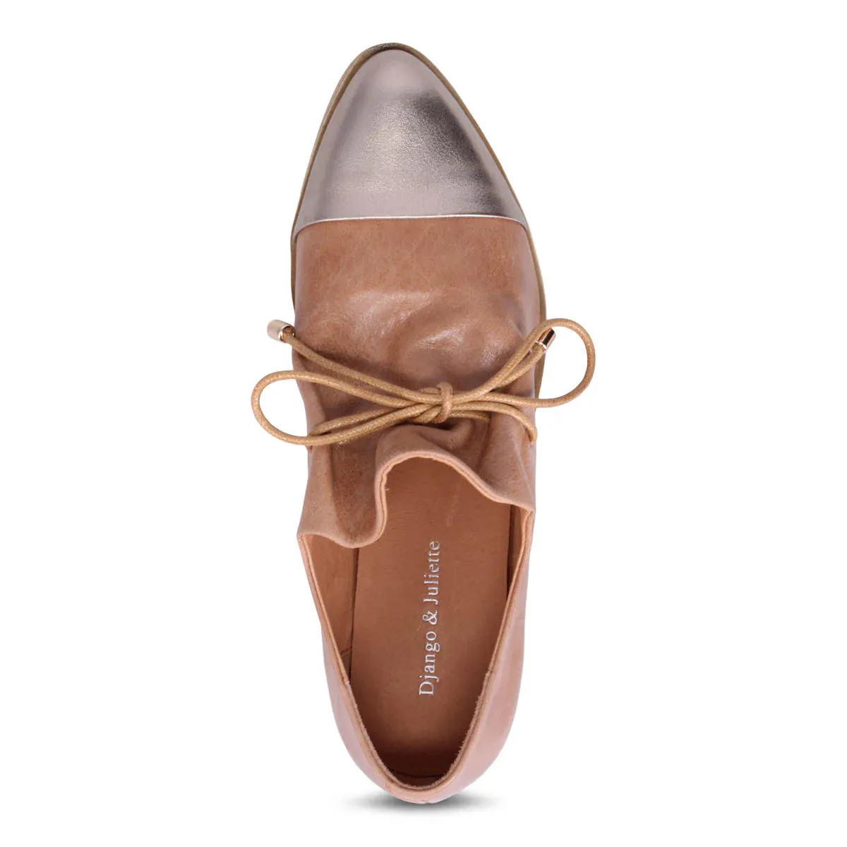 Django & Juliette KOTTY Loafer in Champagne-Tan Leather