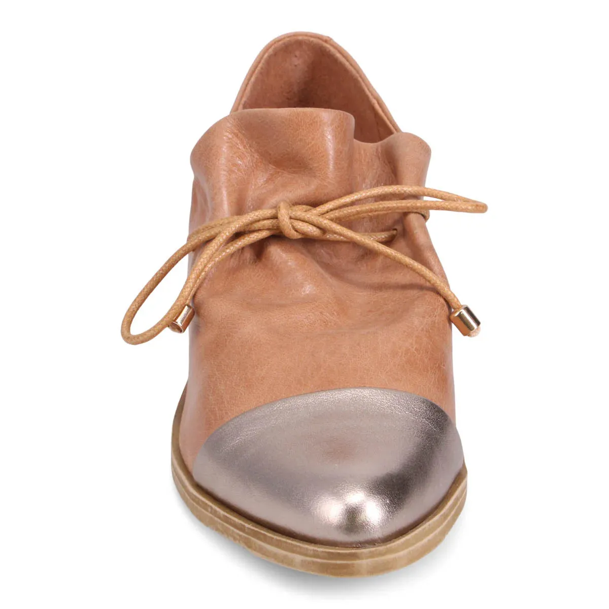 Django & Juliette KOTTY Loafer in Champagne-Tan Leather