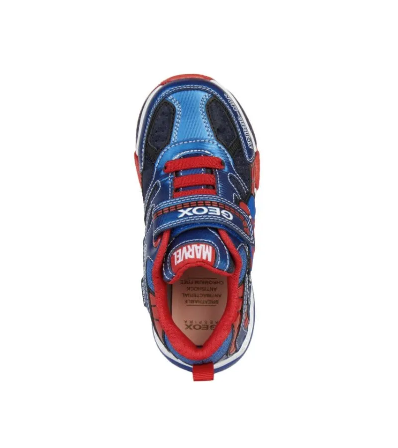 Geox Boys Spiderman Light Up Runner Bayonyc J26FEB