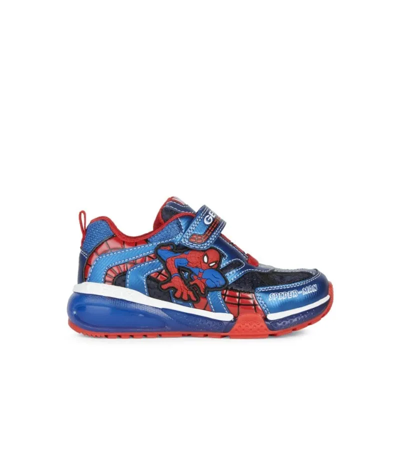 Geox Boys Spiderman Light Up Runner Bayonyc J26FEB