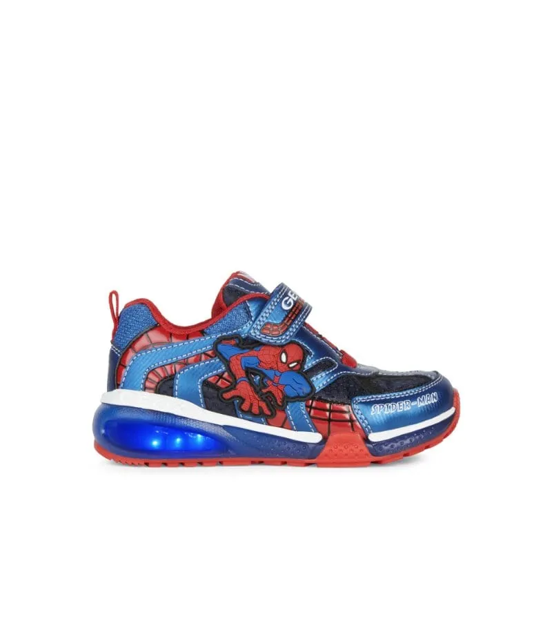 Geox Boys Spiderman Light Up Runner Bayonyc J26FEB