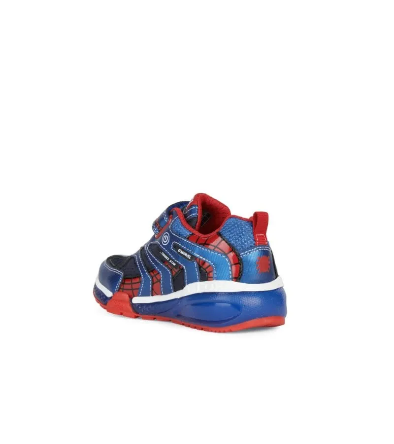 Geox Boys Spiderman Light Up Runner Bayonyc J26FEB