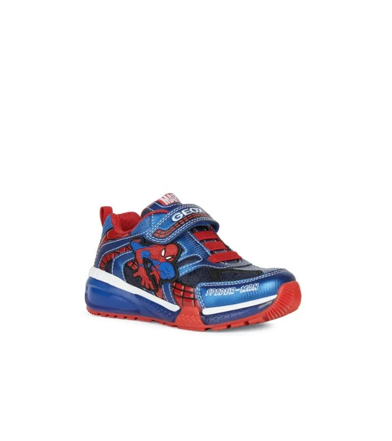 Geox Boys Spiderman Light Up Runner Bayonyc J26FEB