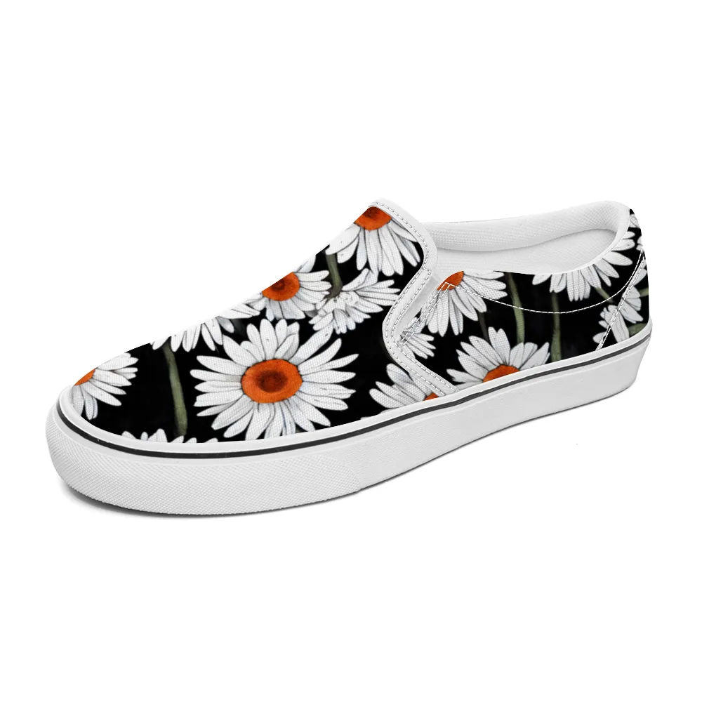 Gerbera Daisy Flowers Collection - Unisex Slip-On Canvas Sneakers