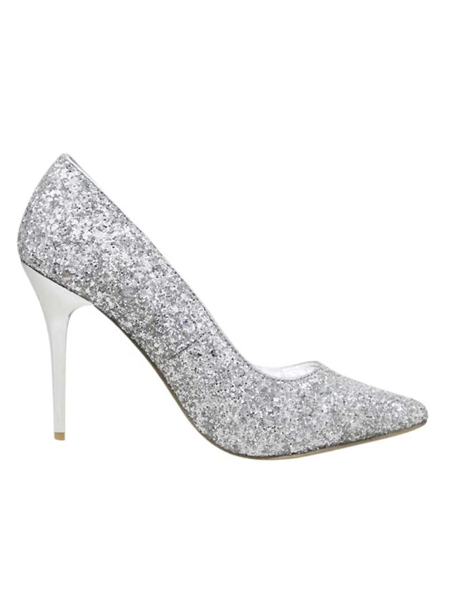 Glitter Pointed Stiletto Pumps For Women