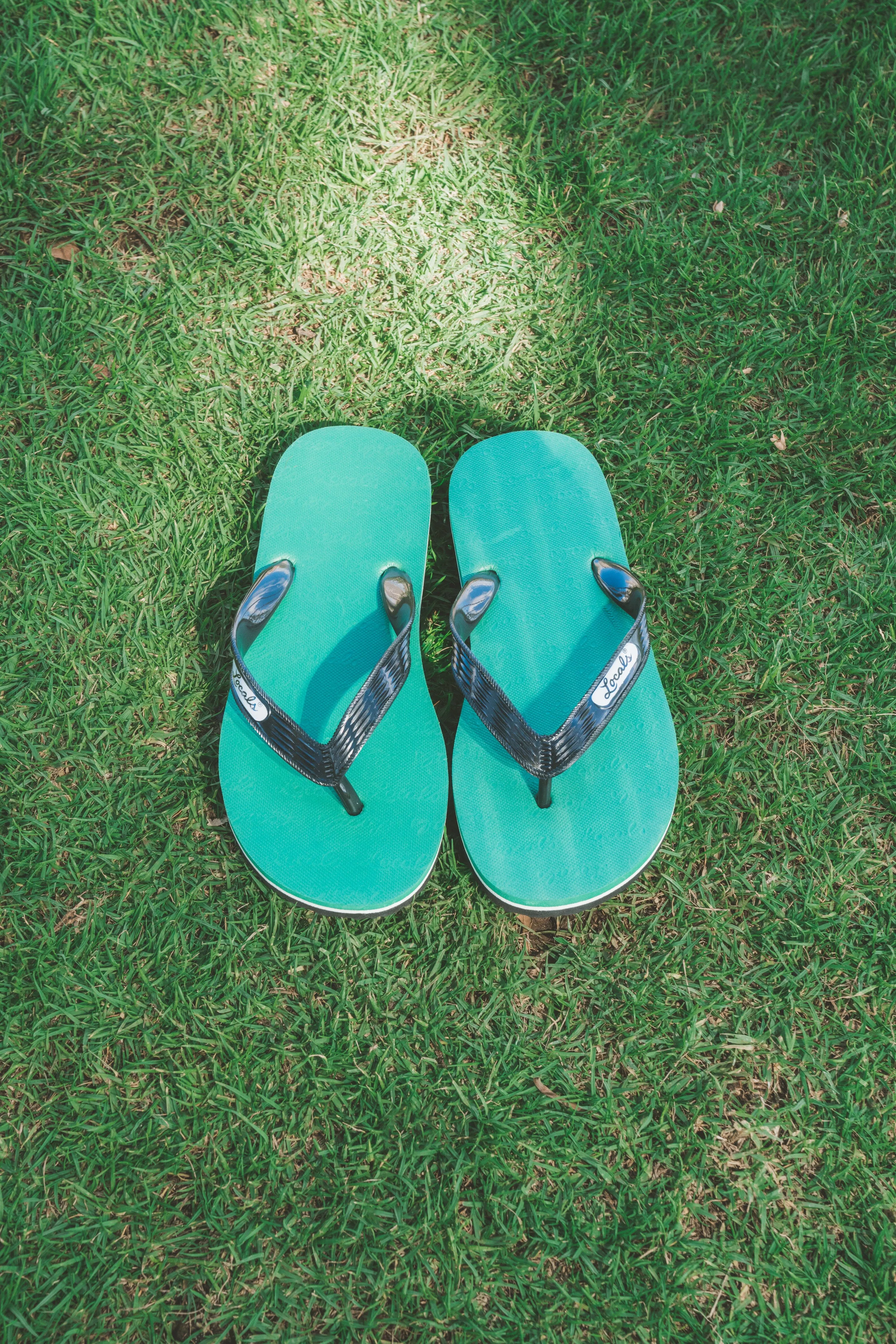 GREEN LOCALS SLIPPERS COLLAB