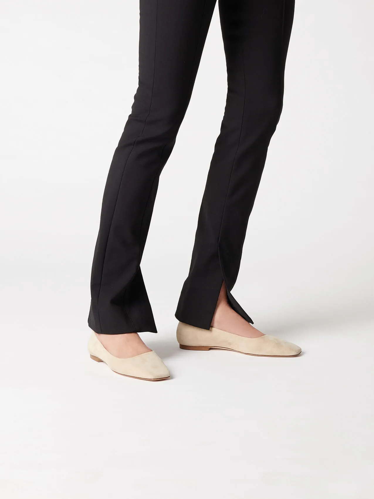 Ida Suede Ballet Flats