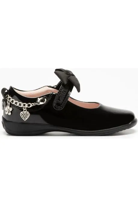 Lelli Kelly School Shoes Jewel LK8219 black patent