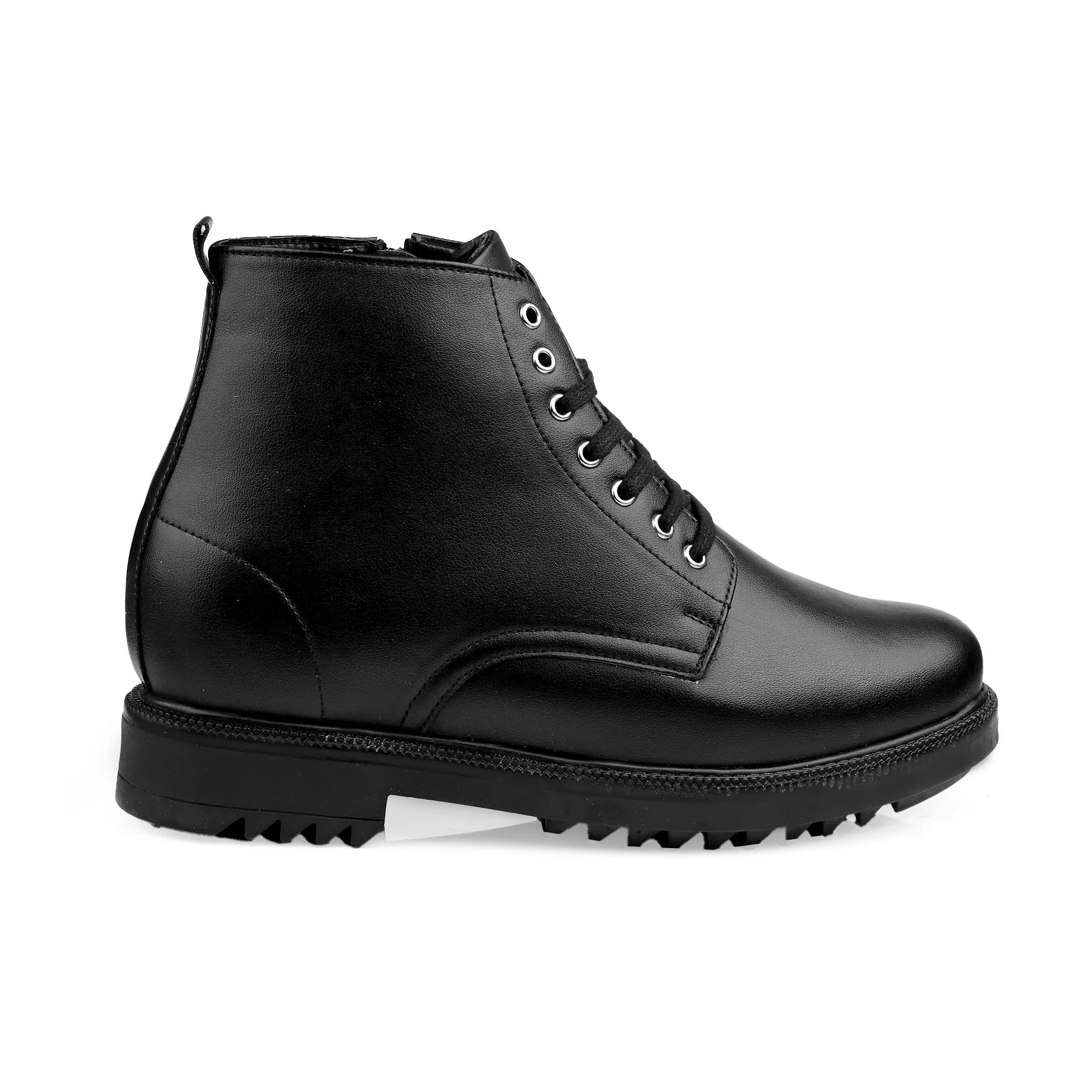 Men's 4 Inch Hidden Height Increasing Trendiest High Ankle Boots