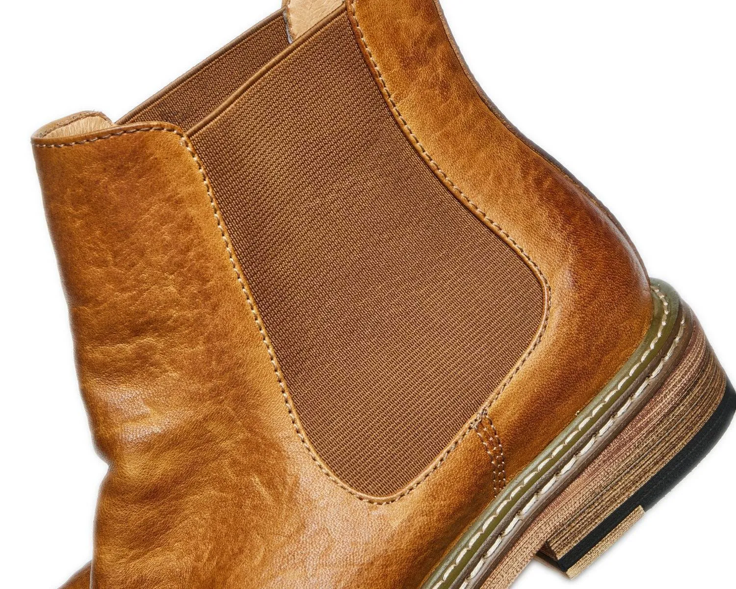 Men's Classic Chelsea Boots Goodyear Welted Leather