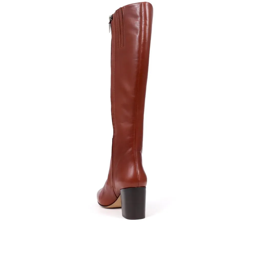 Neptune Long L Leather Boots  - NEPTUNELONGL / 326 217