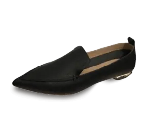 Octavia Beveled Heel Loafer