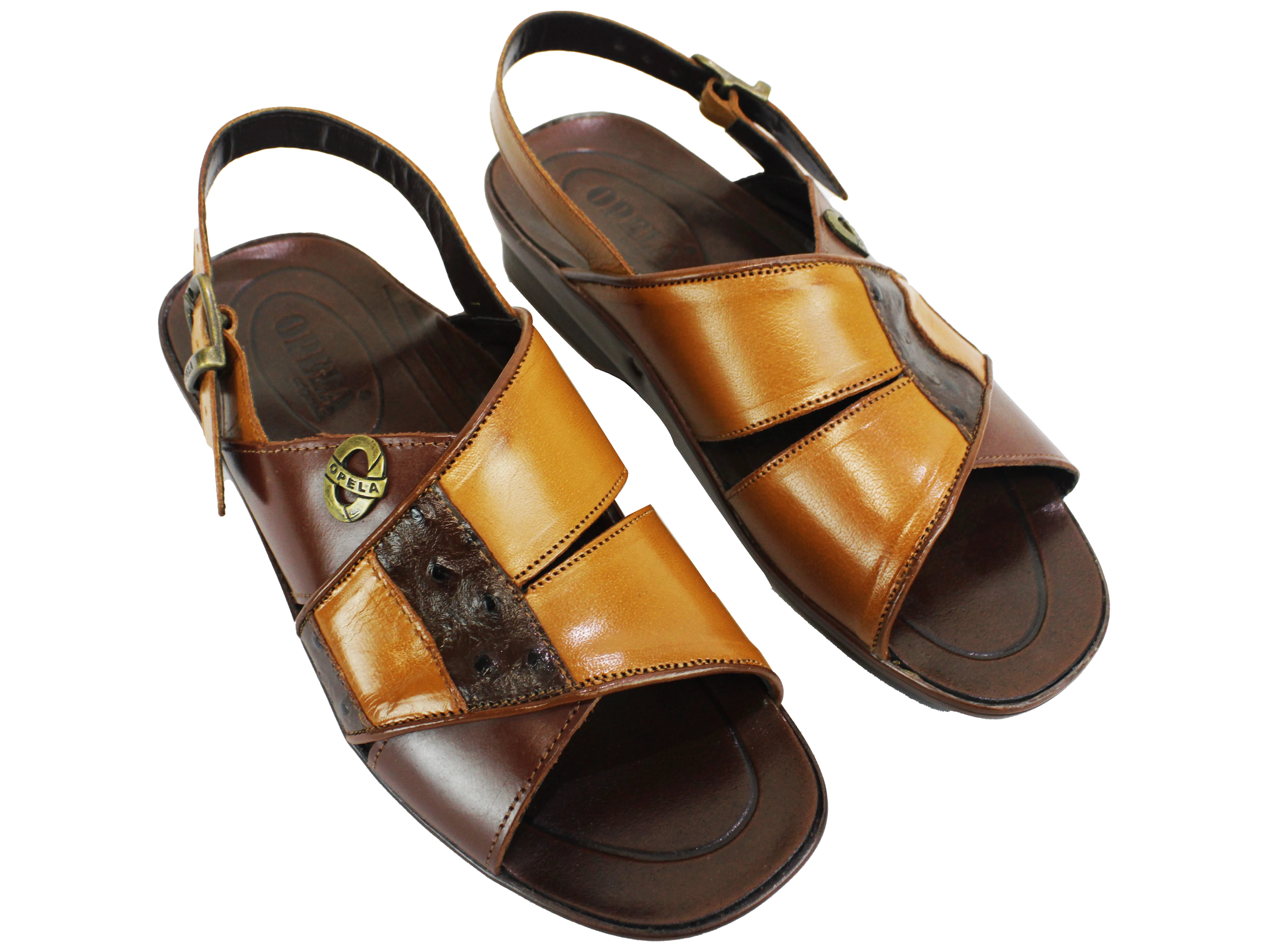 OPELA Cognac Wheat Sandal