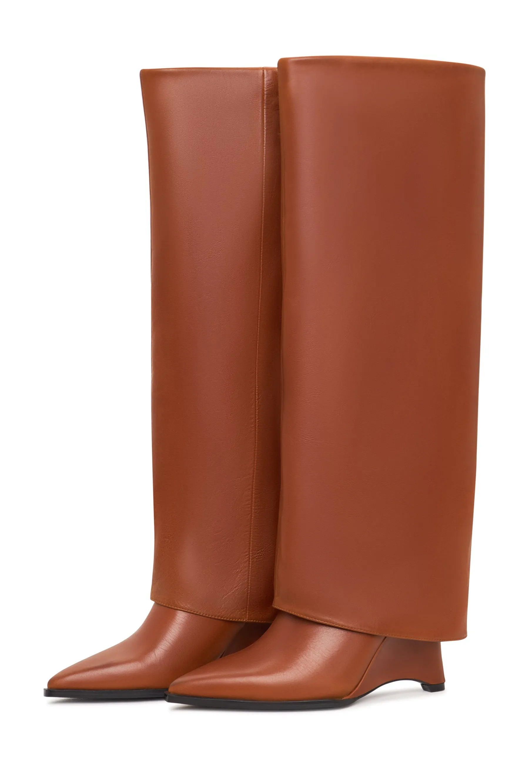 Over the Knee-High Boots Milady - Brown