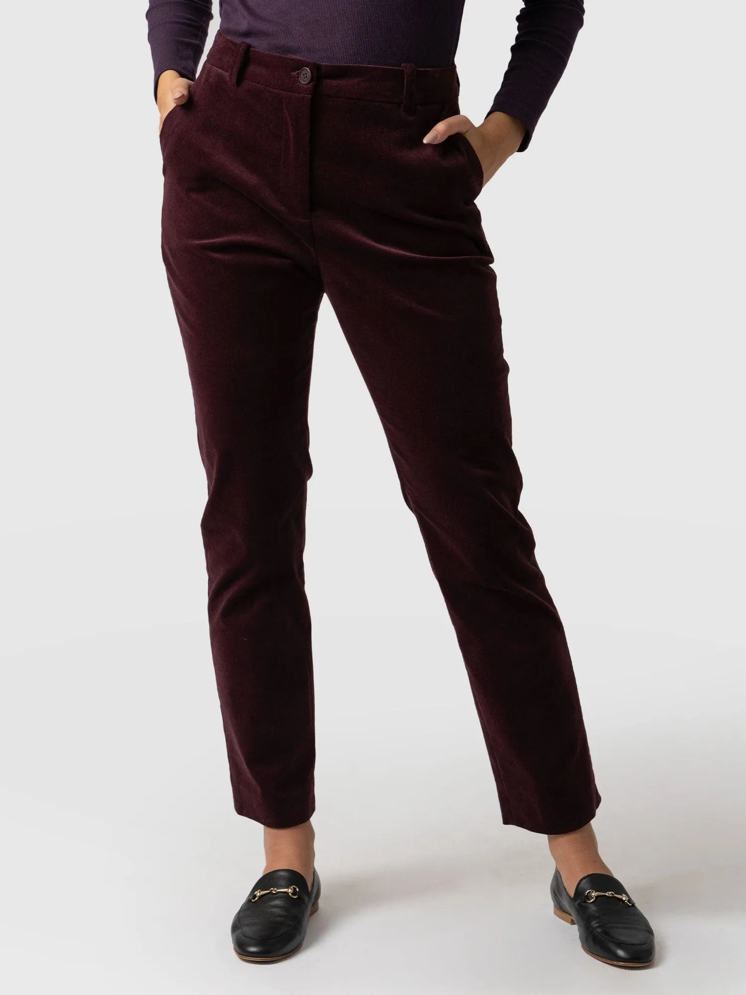 Palmer Pant Corduroy - Plum