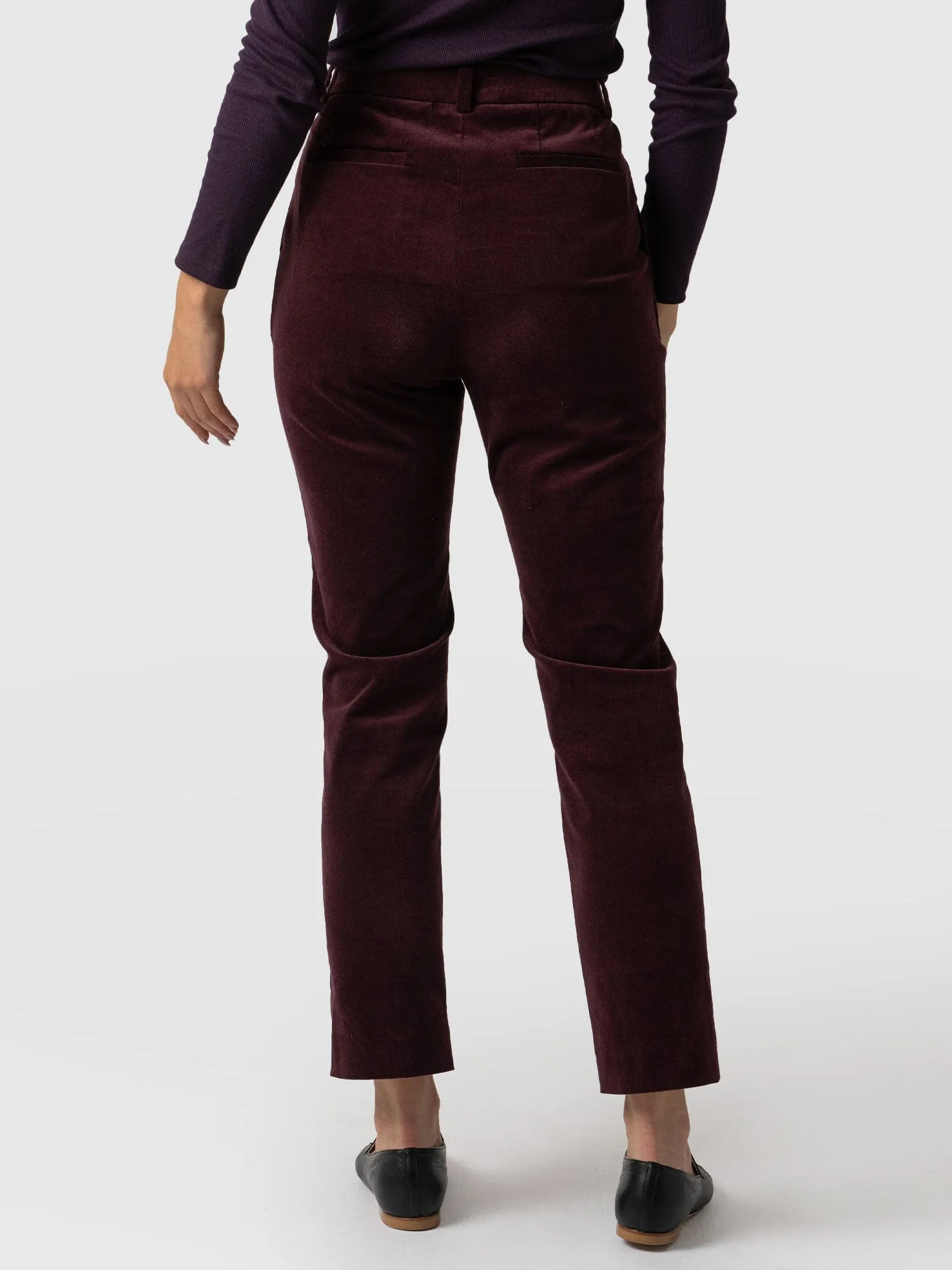 Palmer Pant Corduroy - Plum