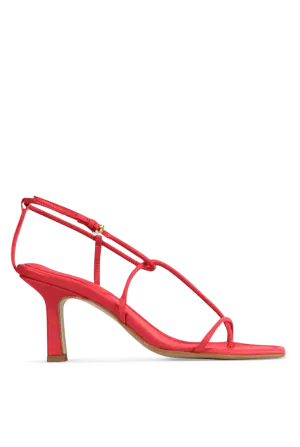 Red Strappy Sandal