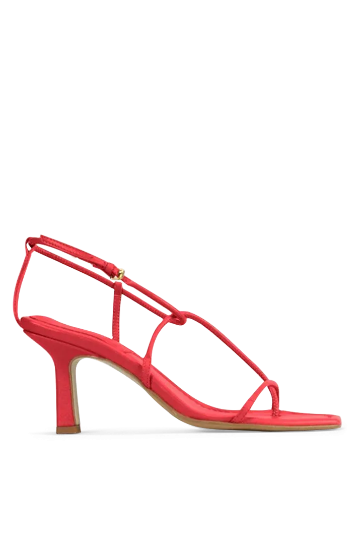 Red Strappy Sandal