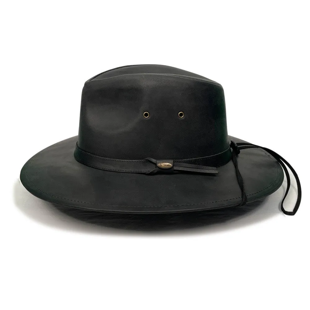 Saint Martin - "Drifter" Leather Safari Hat