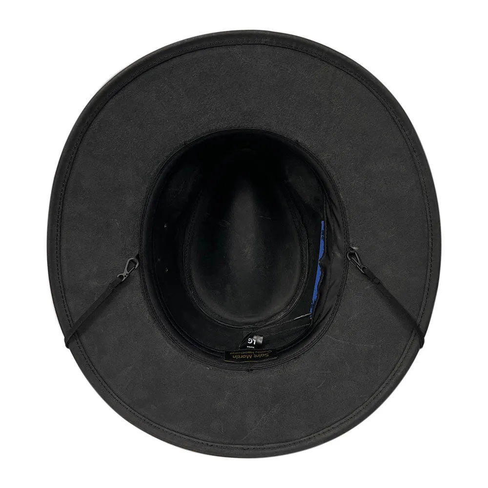 Saint Martin - "Drifter" Leather Safari Hat