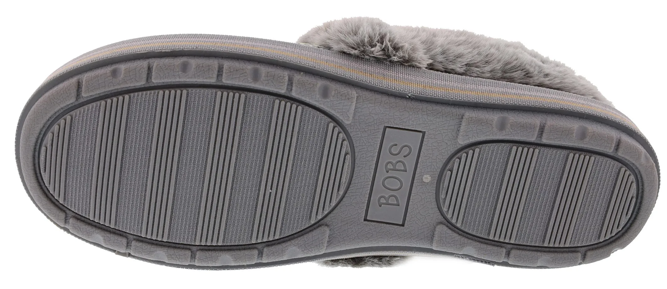 Skechers Bobs Women's Too Cozy Purrfect Storm Memory Foam Slippers