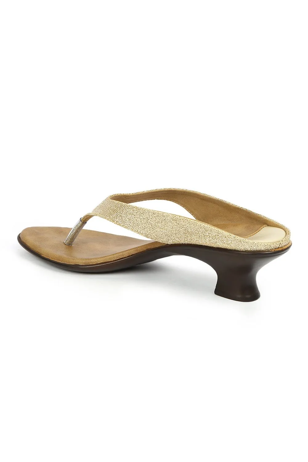 SOLES Gold Heels - Chic & Trendy Footwear