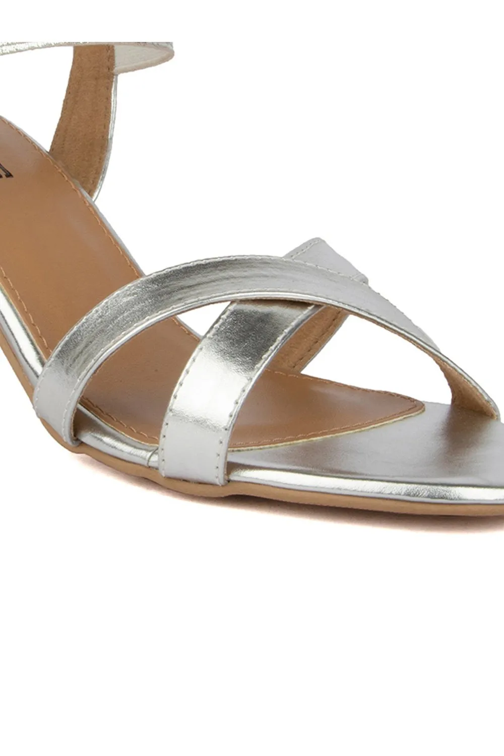 SOLES Women  Silver Heels